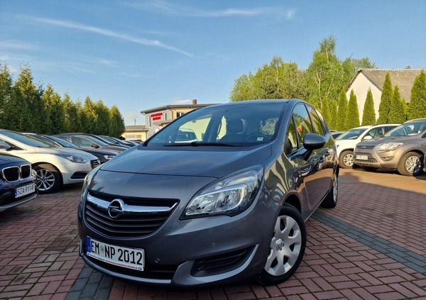 Opel Meriva cena 35900 przebieg: 132000, rok produkcji 2016 z Płoty małe 562